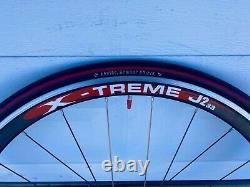 Novatec X-Treme J233 Wheelset 700c Clincher Shimano/SRAM 10speed compatible