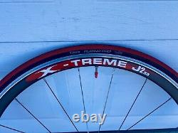 Novatec X-Treme J233 Wheelset 700c Clincher Shimano/SRAM 10speed compatible