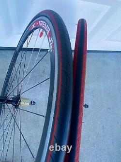 Novatec X-Treme J233 Wheelset 700c Clincher Shimano/SRAM 10speed compatible