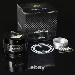 Nrg Steering Wheel Short Hub+gen 2.0 Quick Release Carbon Fiber For Prelude Bb