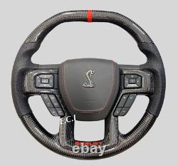 Oem Ford Shelby 700 F150 Raptor Carbon Fiber Steering Wheel Leather