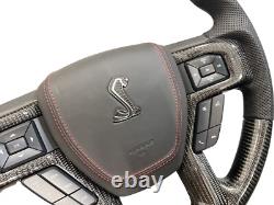 Oem Ford Shelby 700 F150 Raptor Carbon Fiber Steering Wheel Leather
