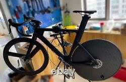 PRO AERO BIKE Full Japan Carbon 700C Wheels BARS Seat Stem Ready to Ship 5 ITEMS