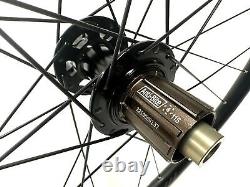 PUB Carbon 700c 100 x 12mm 142 x 12mm Disc Gravel Wheelset fits Shimano 11s New
