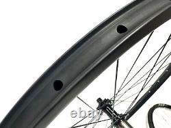 PUB Carbon 700c 100 x 12mm 142 x 12mm Disc Gravel Wheelset fits Shimano 11s New
