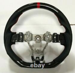 Performance Leather Carbon Fiber Steering Wheel for 2015-2020 Subaru WRX and STi