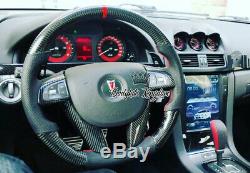 Pontiac g8 carbon fiber steering wheel chevrolet ss ssv lip kit spoiler wing