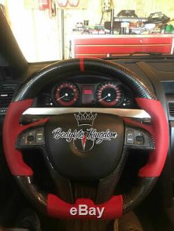 Pontiac g8 carbon fiber steering wheel chevrolet ss ssv lip kit spoiler wing