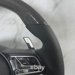 Porsche Customized Carbon Fiber Steering Wheel Heated Paddles ACC PDK