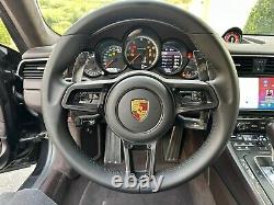 Porsche carbon fiber magnetic paddle shifters for 718/Macan/991.2 Steering wheel