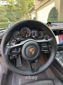 Porsche carbon fiber magnetic paddle shifters for 718/Macan/991.2 Steering wheel