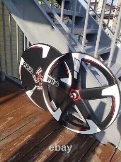 Pro Wheelset Track Fixed Gear Pista 700c Dura Ace Uci