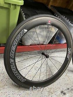 Profile Design 58 TwentyFour Carbon Rim Brake Wheelset Tubular With Tires 24