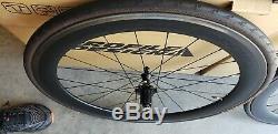 Profile Design Full Carbon Clincher Wheel Set, 58 Twenty Four, 700c, Shimano