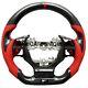 Qs Carbon Fiber Steering Wheel For Lexus Isf200/250/300/350/200t/500 14-23ys/red
