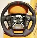 Qs' Real Carbon Fiber Steering Wheel For Hyundai Genesis Sedan 09-11 Years