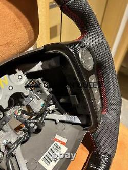 Qs' Real Carbon Fiber Steering Wheel For Hyundai Genesis Sedan 09-11 Years