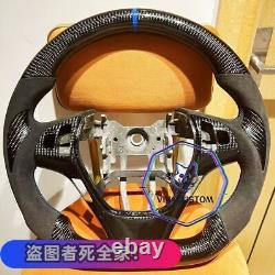 Qs' Real Carbon Fiber Steering Wheel For Hyundai Genesis Steering Wheel 09-16ys