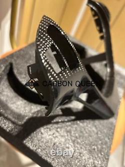 Qs' Real Carbon Fiber Steering Wheel Trim Cover For Hyundai Genesis 09-14ys