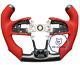 REAL CARBON FIBER STEERING WHEEL FOR HONDA CIVIC RED LEATHER 10 GEN WithF1 STYLE