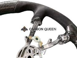 REAL CARBON FIBER Steering Wheel FOR Chevrolet Corvette C5 Z06 97-04 FLAT TOP