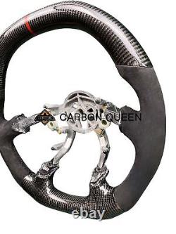 REAL CARBON FIBER Steering Wheel FOR Chevrolet Corvette C5 Z06 97-04 FLAT TOP