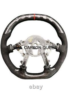 REAL CARBON FIBER Steering Wheel FOR Chevrolet Corvette C5 Z06 97-04 FLAT TOP