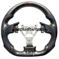 REAL CARBON FIBER Steering Wheel FOR INFINITI g35 WithCARBON THUMBGRIPS 03-08YEARS