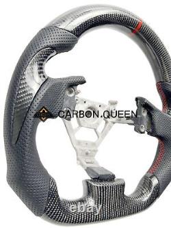 REAL CARBON FIBER Steering Wheel FOR INFINITI g35 WithCARBON THUMBGRIPS 03-08YEARS