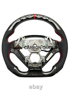 REAL CARBON FIBER Steering Wheel FOR INFINITI g37g25 G37X With CARBON THUMBGRIPS