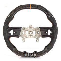 REAL Carbon Fiber D-Shaped Steering Wheel For 2018+ JEEP WRANGLER JL GLADIATOR
