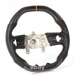 REAL Carbon Fiber D-Shaped Steering Wheel For 2018+ JEEP WRANGLER JL GLADIATOR