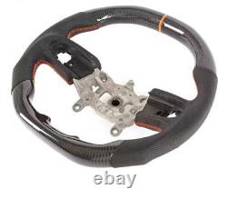 REAL Carbon Fiber D-Shaped Steering Wheel For 2018+ JEEP WRANGLER JL GLADIATOR