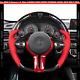 REAL Carbon Fiber LED Steering Wheel RED Leather For BMW M3 X1-X6 WithRED CF Trim