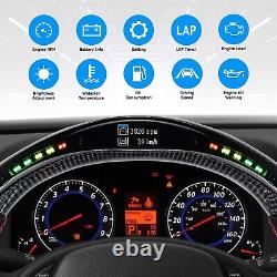 REAL Carbon Fiber LED Steering Wheel for INFINITI G35 2003-2007