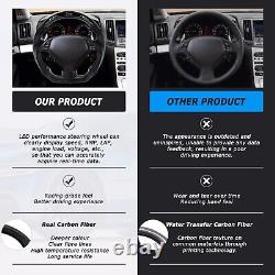 REAL Carbon Fiber LED Steering Wheel for INFINITI G35 2003-2007