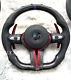 REAL Carbon Fiber Steering Wheel + COVER For BMW M1 M2 M3 M4 M5 M6 X5 F30 2015+