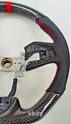 RED Edition REAL CARBON Fiber Steering Wheel for HONDA CIVIC 16-21 TYPE-R FK8