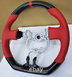 REVESOL Carbon Fiber RED EDITION Steering Wheel for 2013-2016 SCION FR-S GT86