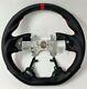 REVESOL Hydro Carbon Fiber Steering Wheel Red Ring for 13-17 Honda Accord 9