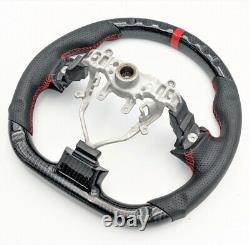 REVESOL Hydro Carbon Fiber Steering Wheel for 2008-2014 SUBARU IMPREZA STI WRX