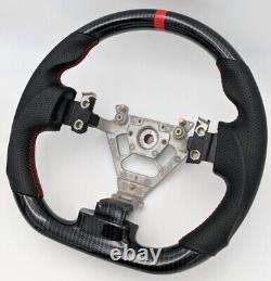 REVESOL Hydro-Dip Carbon Fiber Steering Wheel for 02-08 Nissan 350Z fairlady Z