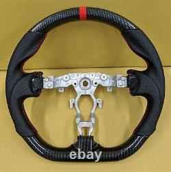 REVESOL Hydro-Dip Carbon Fiber Steering Wheel for INFINITI FX35 FX37 FX50 QX70