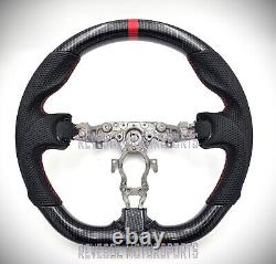 REVESOL Hydro-Dip Carbon Fiber Steering Wheel for INFINITI FX35 FX37 FX50 QX70