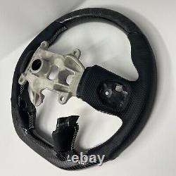 REVESOL REAL Carbon Fiber Silver stitch Steering Wheel for 2019-2023 Dodge Ram