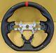 REVESOL Real Carbon Fiber Black Steering Wheel for 2012-2015 HONDA CIVIC GEN9 SI