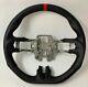 REVESOL Real Carbon Fiber Black Steering Wheel for 2015-2017 FORD MUSTANG GT