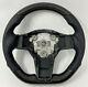 REVESOL Real Carbon Fiber Steering Wheel Grey stitch for Tesla Model 3 Y NEW
