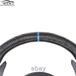 Racing ECR Carbon Fiber Steering Wheel With Middle Cover For Audi