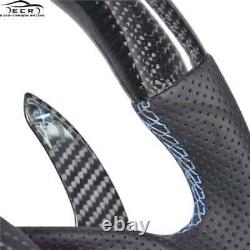 Racing ECR Carbon Fiber Steering Wheel With Middle Cover For Audi